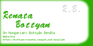 renata bottyan business card