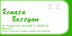 renata bottyan business card